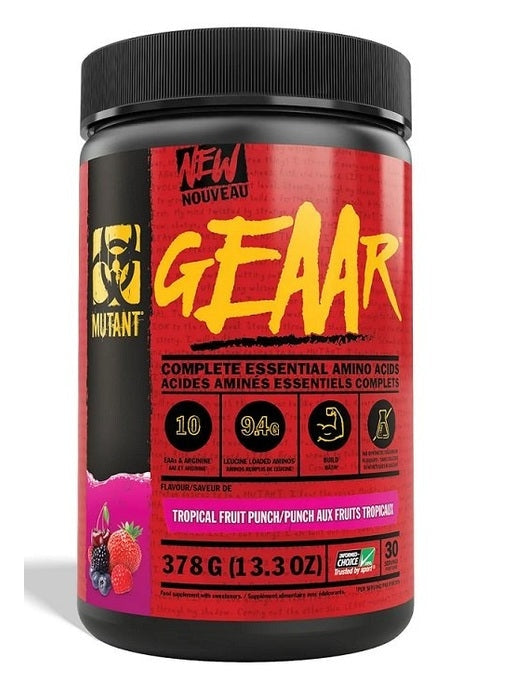 1-GEAAR, Tropical Fruit Punch - 378 grams 1