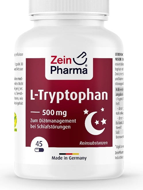 1-L-Tryptophan, 500mg - 45 vcaps 1