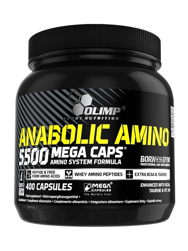 1-Anabolic Amino 5500, Mega Caps - 400 caps 1