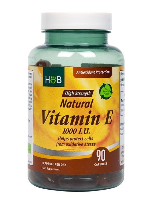 1-Natural Vitamin E, 1000 IU - 90 caps 1