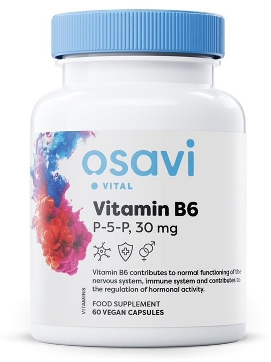 1-Vitamin B6 - P-5-P, 30mg - 60 vegan caps 1