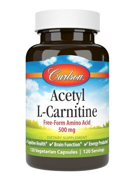 1-Acetyl L-Carnitine, 500mg - 120 vcaps 1