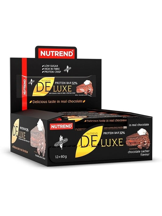 1-Deluxe Protein Bar, Chocolate Sacher - 12 x 60g 1