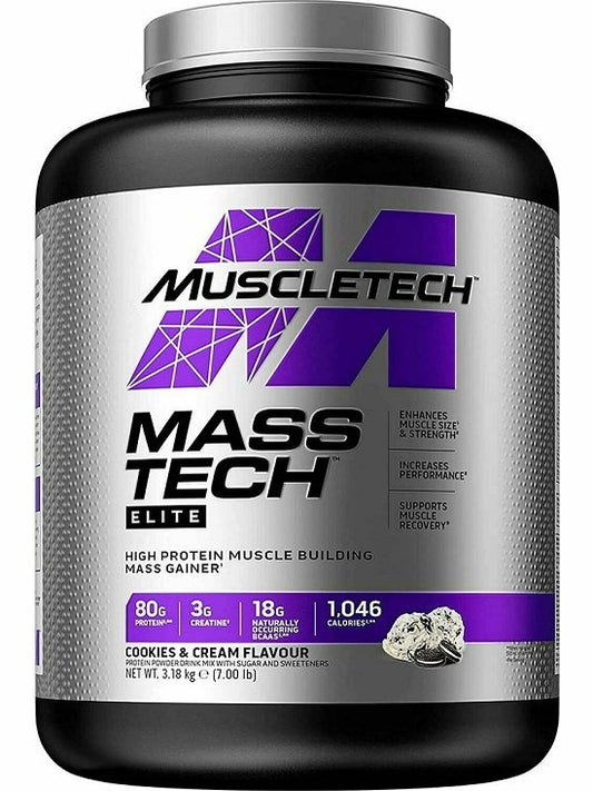 1-Mass-Tech Elite, Cookies & Cream - 3180 grams 1