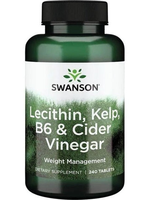 1-Lecithin, Kelp, B6 & Cider Vinegar - 240 tablets 1