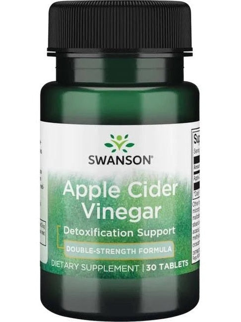 1-Apple Cider Vinegar, 200mg Double-Strength - 30 tablets 1