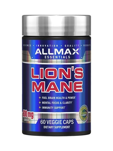 1-Lion's Mane, 600mg - 60 veggie caps 1