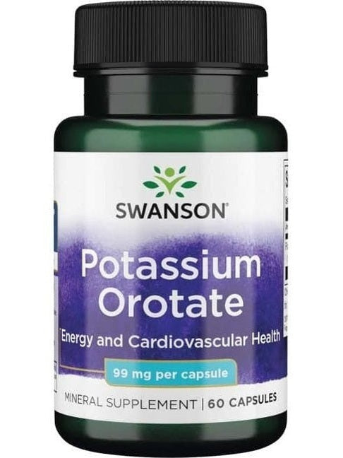 1-Potassium Orotate, 99mg - 60 caps 1