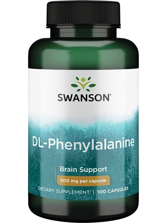 1-DL-Phenylalanine, 500mg - 100 caps 1