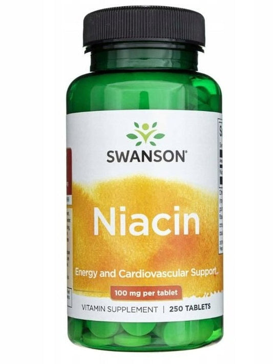 1-Niacin, 100mg - 250 tablets 1