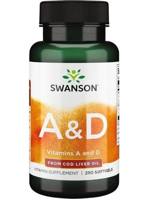 1-Vitamins A & D - 250 softgels 1