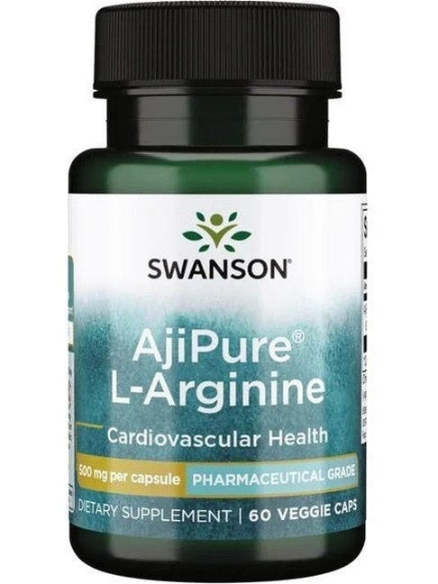 1-AjiPure L-Arginine, 500mg - 60 vcaps 1