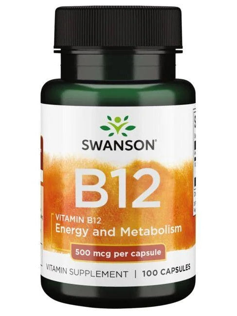 1-Vitamin B12, 500mcg - 100 caps 1