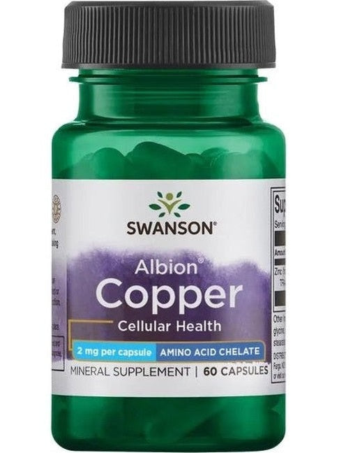 1-Albion Copper, 2mg - 60 caps 1