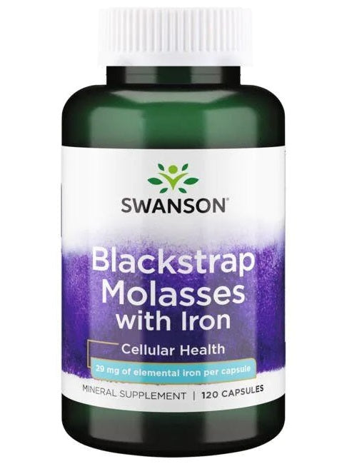 1-Blackstrap Molasses with Iron, 29mg - 120 caps 1
