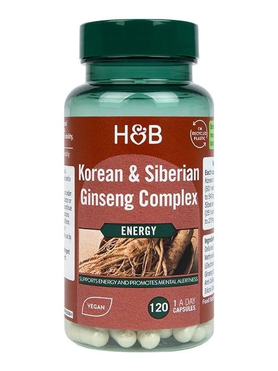 1-Korean & Siberian Ginseng Complex - 120 vcaps 1
