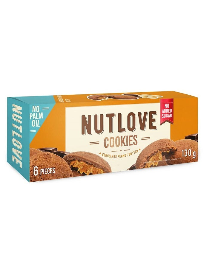 1-Nutlove Cookies, Chocolate Peanut Butter - 6 cookies 1
