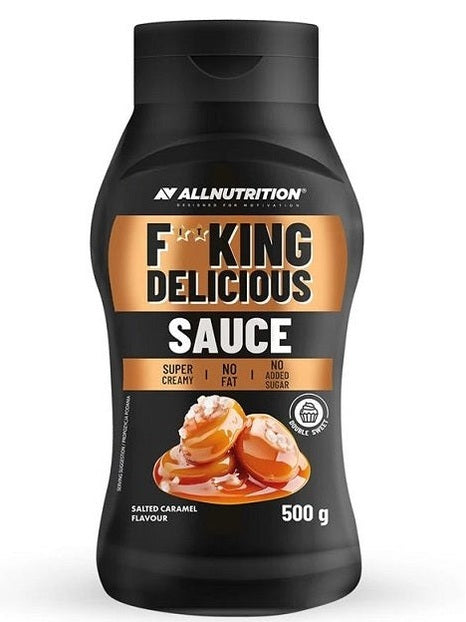 1-Fitking Delicious Sauce, Salted Caramel - 500 grams 1