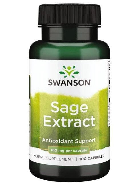 1-Sage Extract, 160mg - 100 caps 1