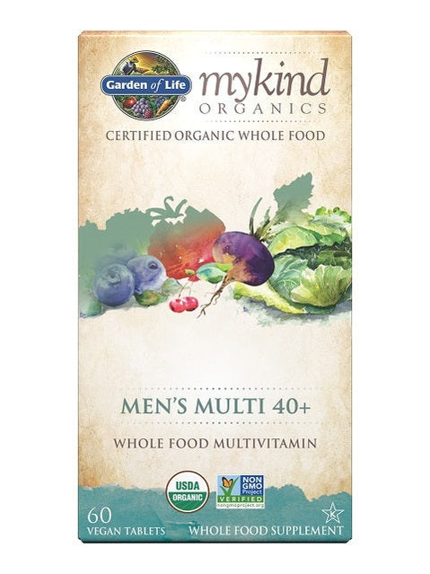 1-Mykind Men's Multi 40+ - 60 vegan tablets 1