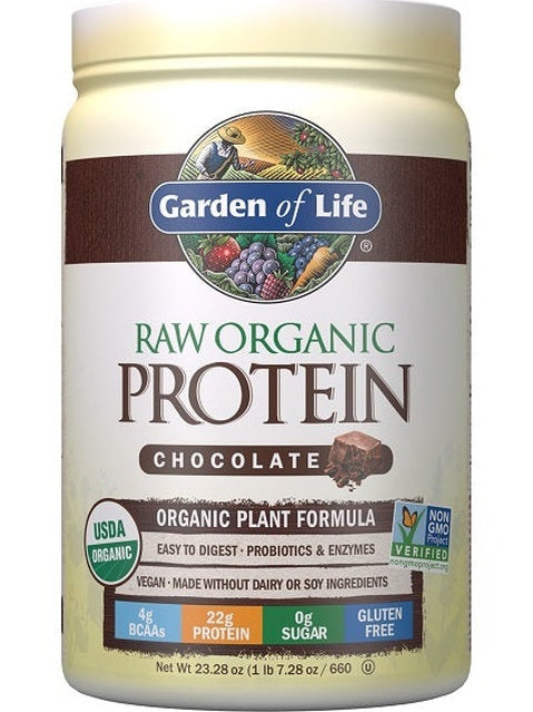 1-Raw Protein, Chocolate - 660 grams 1