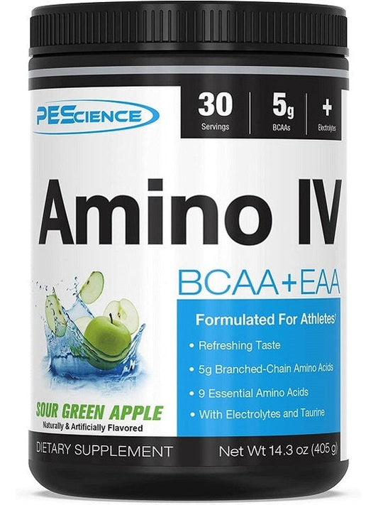 1-Amino IV, Sour Green Apple - 405 grams 1
