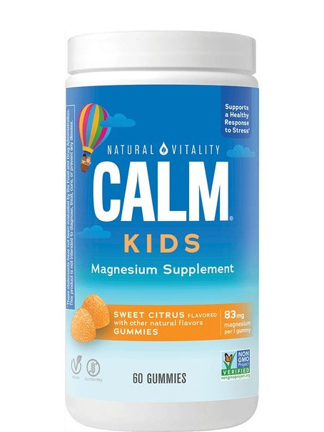 1-Calm Kids Gummies, Sweet Citrus - 60 gummies 1