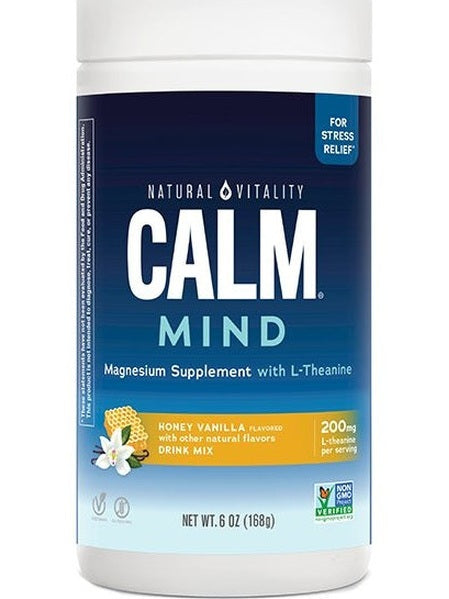 1-Calm Mind, Honey Vanilla - 168 grams 1
