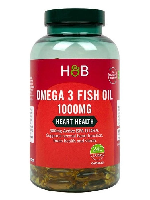 1-Omega 3 Fish Oil, 1000mg - 240 caps 1