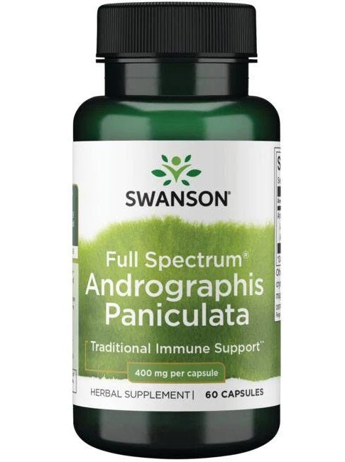 1-Full Spectrum Andrographis Paniculata, 400mg - 60 caps 1