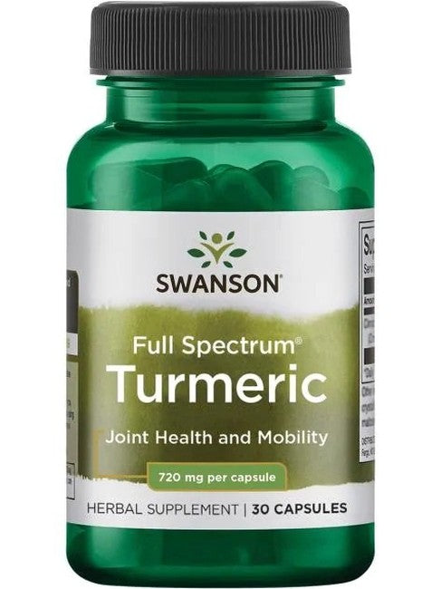 1-Full Spectrum Turmeric, 720mg - 30 caps 1
