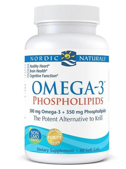 1-Omega-3 Phospholipids, 500mg - 60 softgels 1