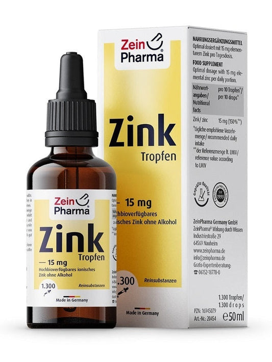 1-Zinc Drops, 15mg - 50 ml. 1