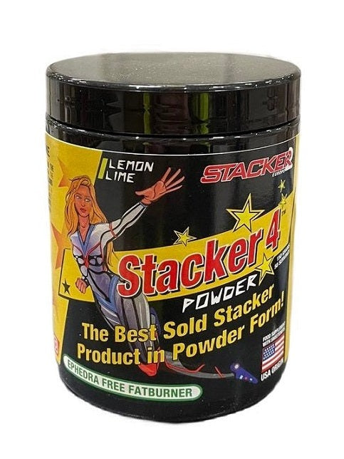 1-Stacker 4 Powder, Lemon Lime - 150 grams 1
