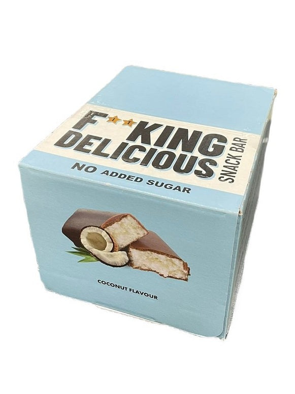 1-Fitking Delicious Snack Bar, Coconut - 24 x 40g 1