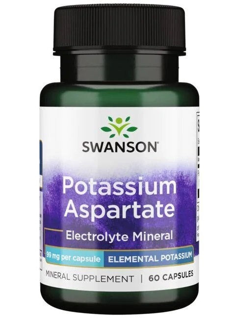 1-Potassium Aspartate, 99mg - 60 caps 1