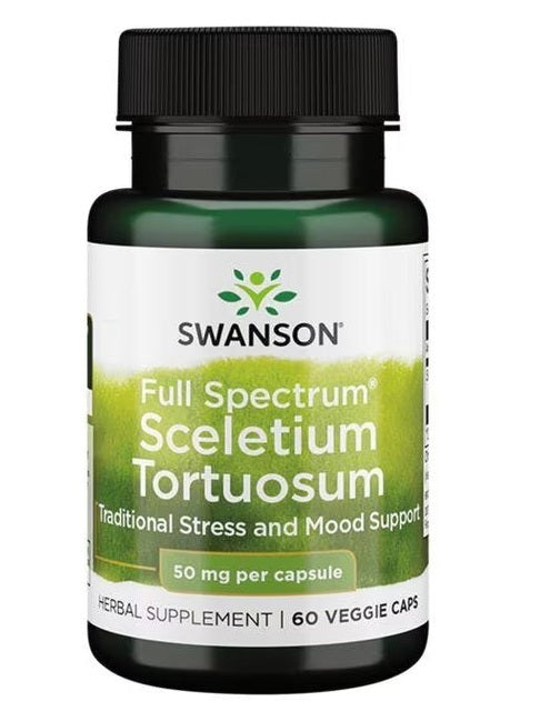 1-Full Spectrum Sceletium Tortuosum, 50mg - 60 vcaps 1