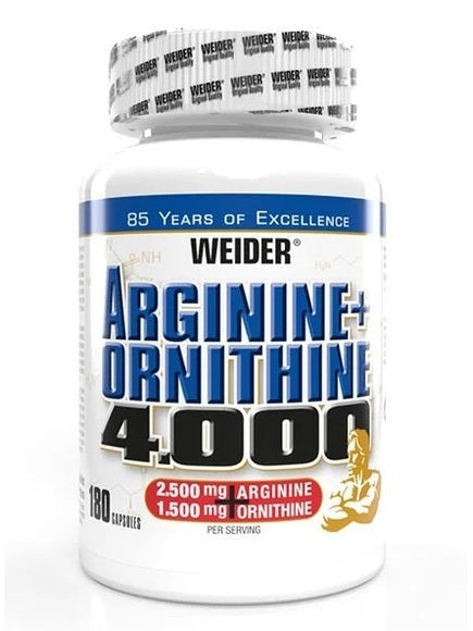 1-Arginine + Ornithine 4000 - 180 caps 1