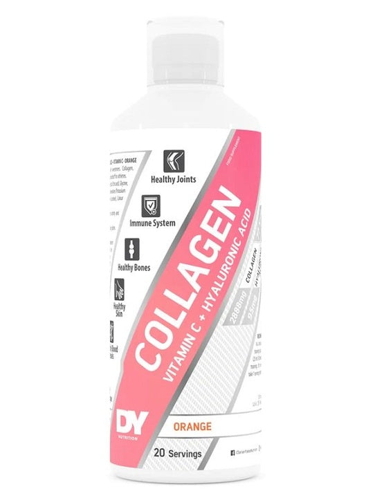 1-Liquid Collagen + Vitamin C + Hyaluronic acid, Orange - 500 ml. 1