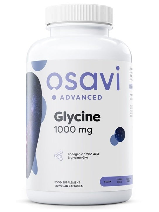 1-Glycine, 1000mg - 120 vegan caps 1