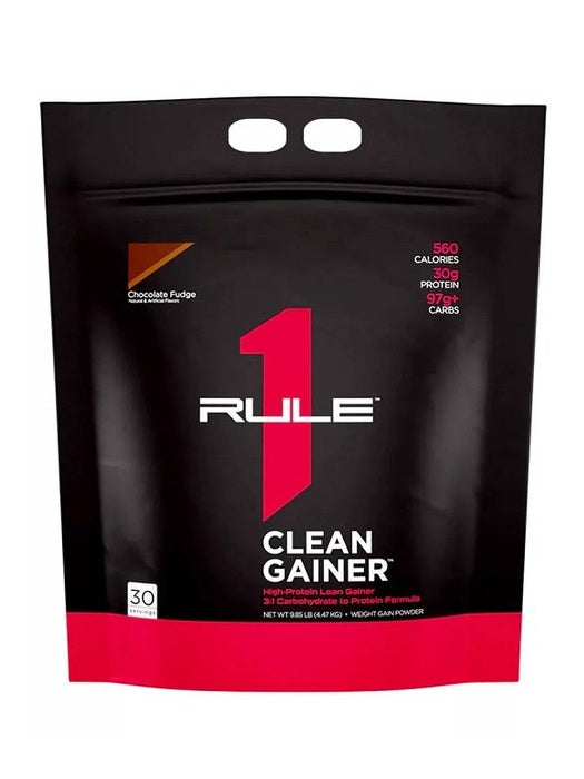 1-R1 Clean Gainer, Chocolate Fudge - 4470 grams 1