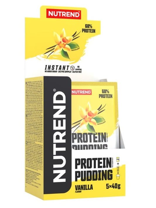 1-Protein Pudding, Vanilla - 5 x 40g 1
