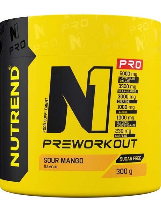 1-N1 Pro Pre-Workout, Sour Mango - 300 grams 1