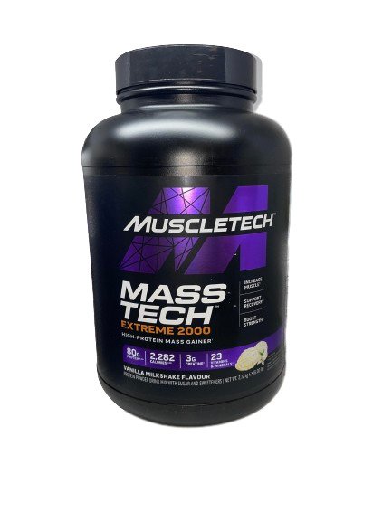 1-Mass-Tech Extreme 2000, Vanilla Milkshake - 2720 grams 1