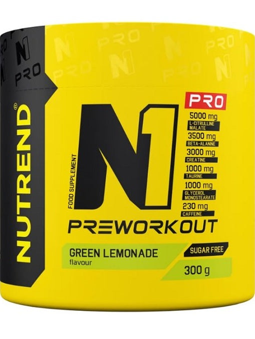 1-N1 Pro Pre-Workout, Green Lemonade - 300 grams 1