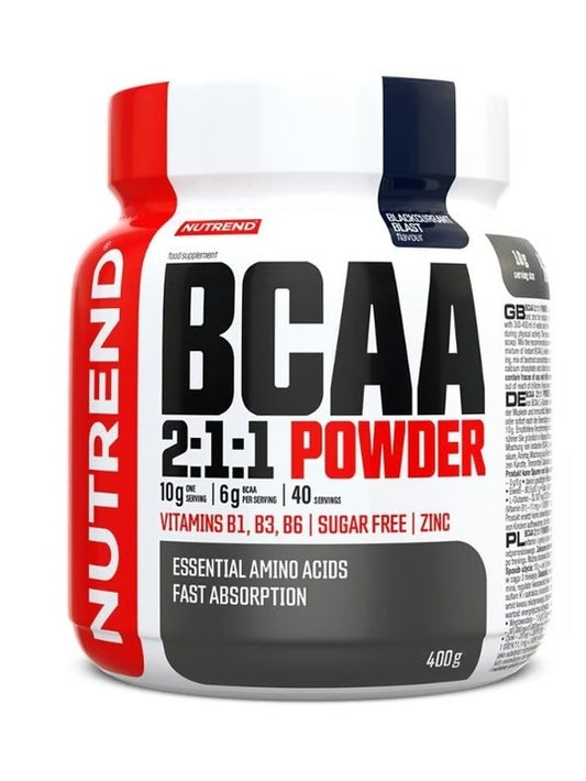 1-BCAA 2:1:1 Powder, Blackcurrant Blast - 400 grams 1