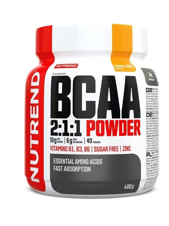 1-BCAA 2:1:1 Powder, Mango Sorbet - 400 grams 1