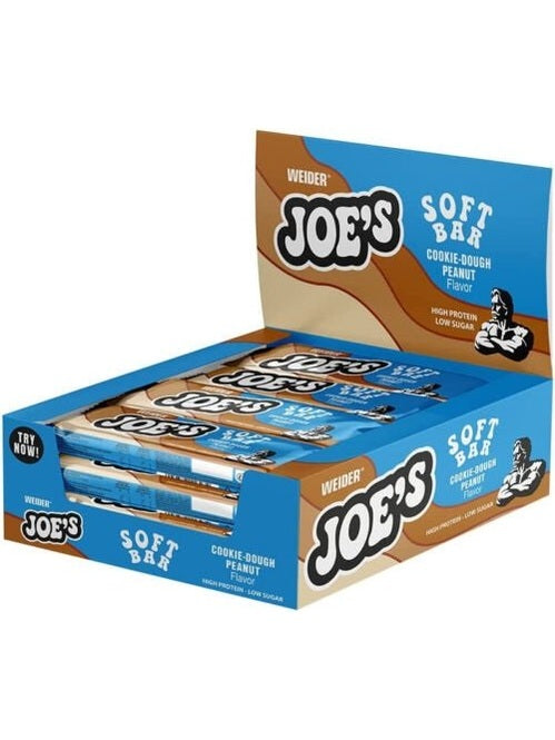 1-Joe's Soft Bar, Cookie Dough Peanut - 12 x 50g 1