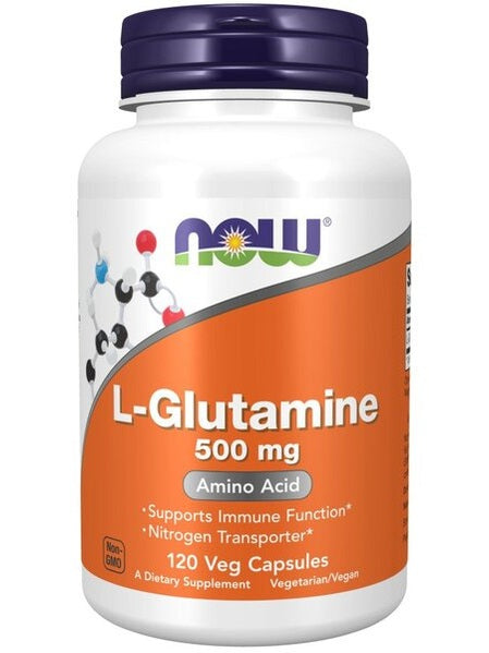 1-L-Glutamine, 500mg - 120 vcaps 1