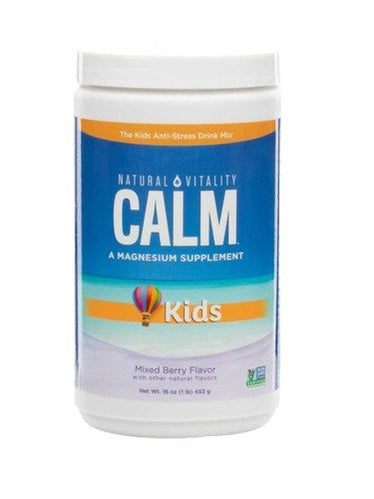 1-Natural Calm Kids, Mixed Berry - 453 grams 1